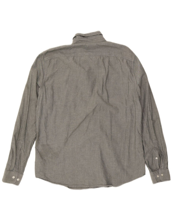 Timberland Camisa Slim Fit para Hombre Algodón Gris Grande