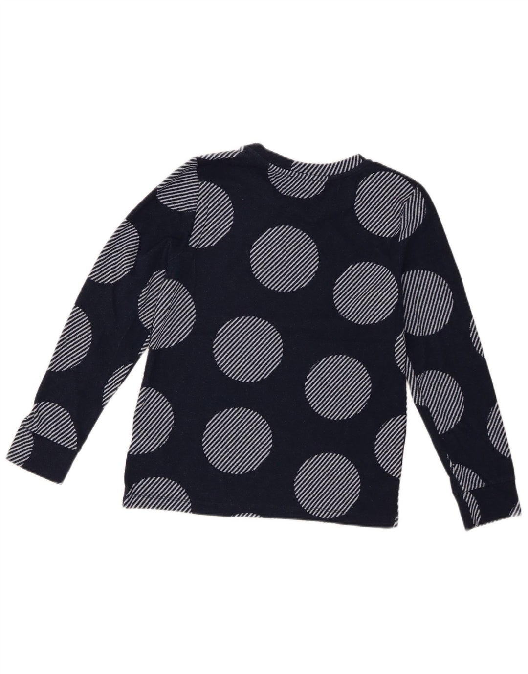 MARKS & SPENCER Suéter tipo jersey con cuello redondo para mujer UK 6 Small Azul marino