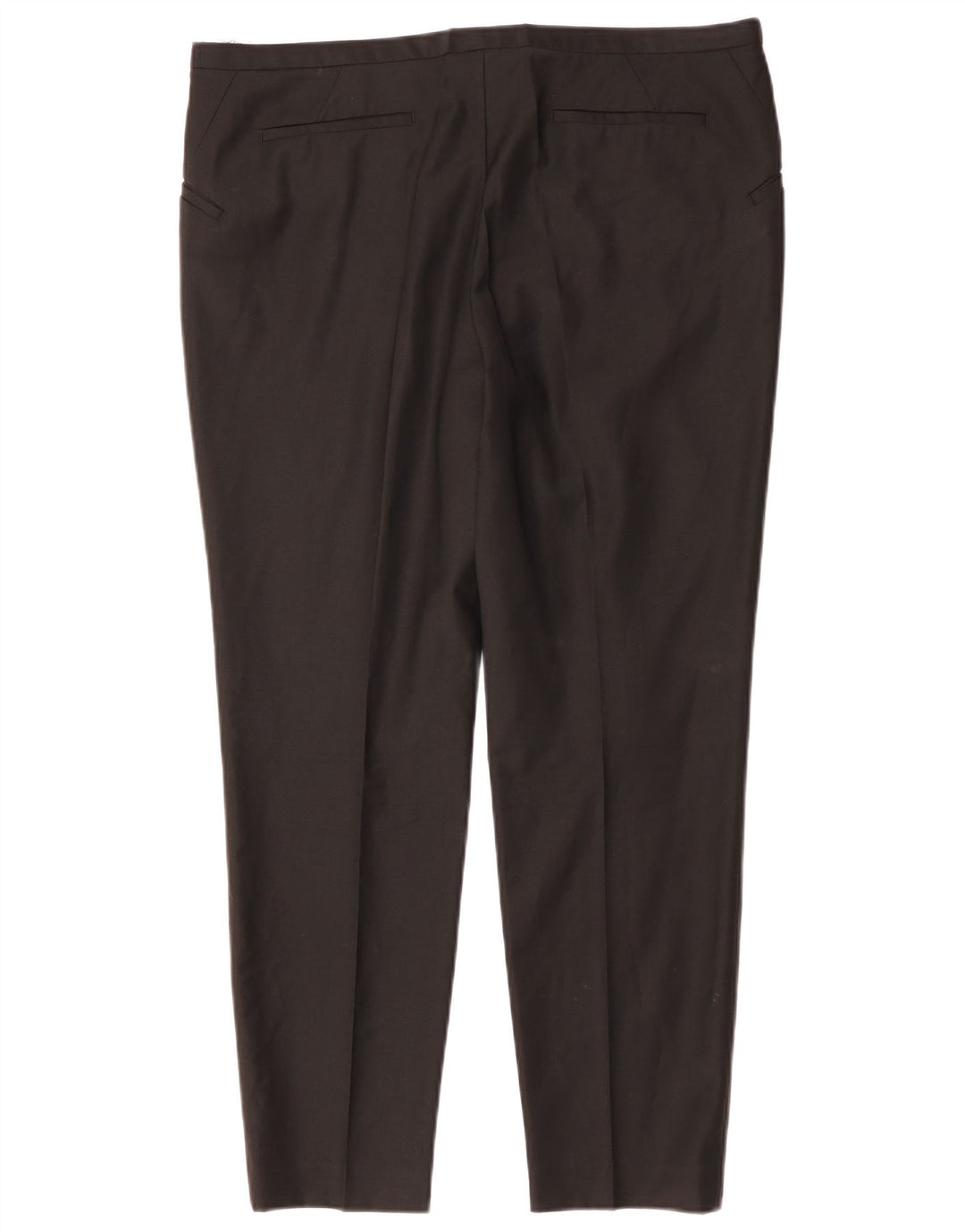TED BAKER Pantalones informales rectos para mujer W38 L29 Negro