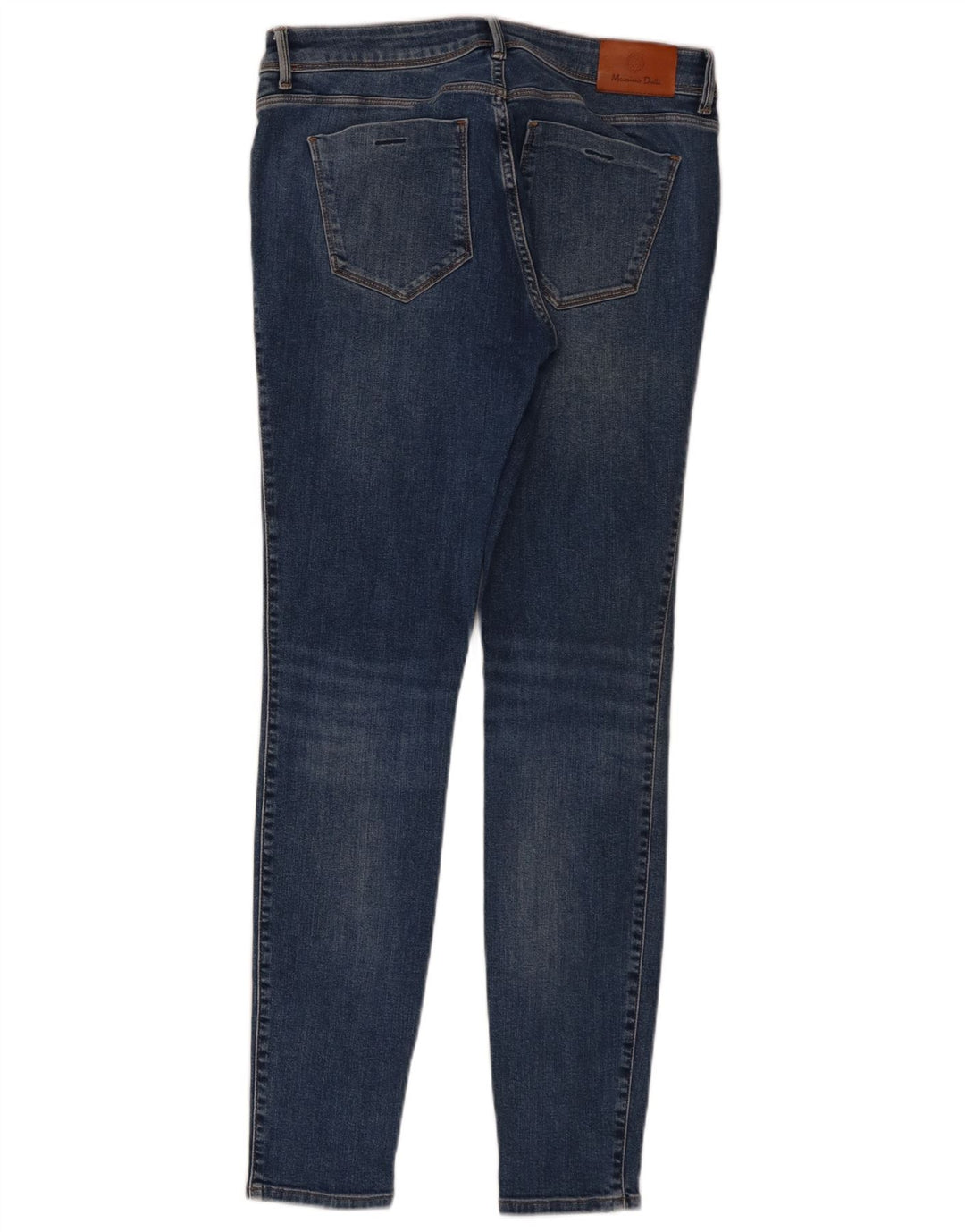 Vaqueros Massimo Dutti Mujer Tiro Medio Skinny W30 L30 Azul