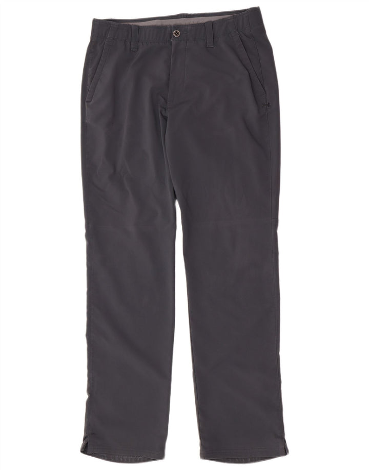 Under Armour Pantalón chino regular para hombre W34 L34 Poliéster gris
