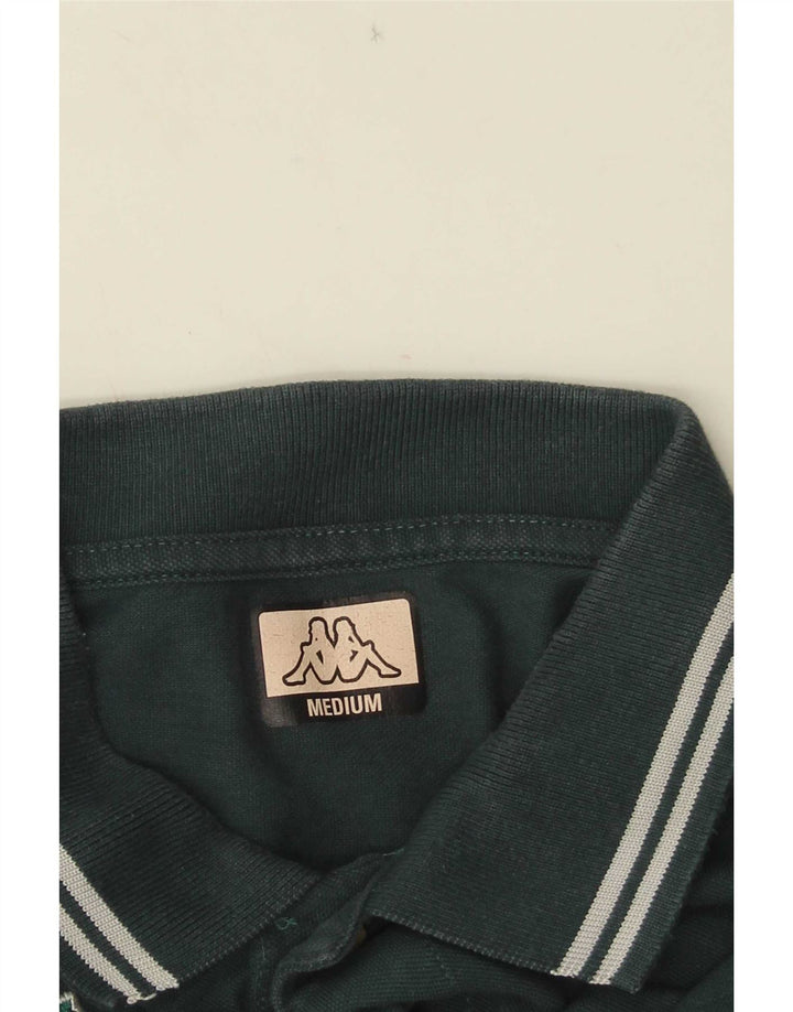 Polo Kappa Hombre Verde Medio