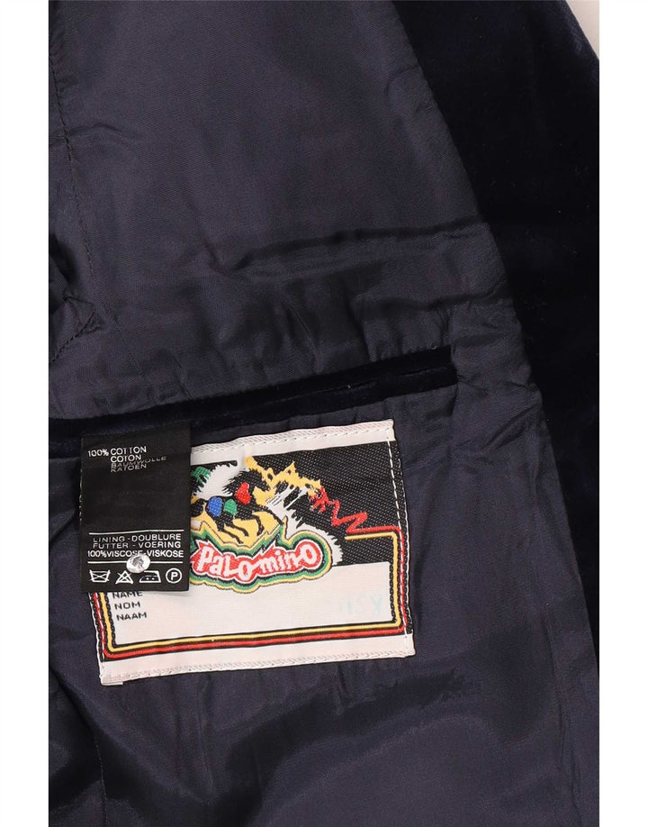 Palomino Chaqueta tipo blazer de 2 botones para niño 11-12 años Algodón azul marino