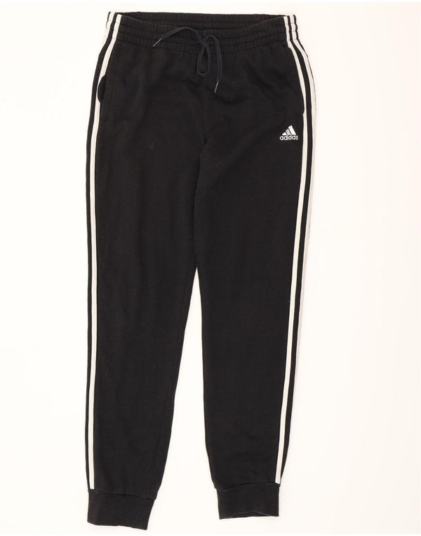 Adidas Hombre Pantalones De Chándal Joggers Grande Negro Algodón
