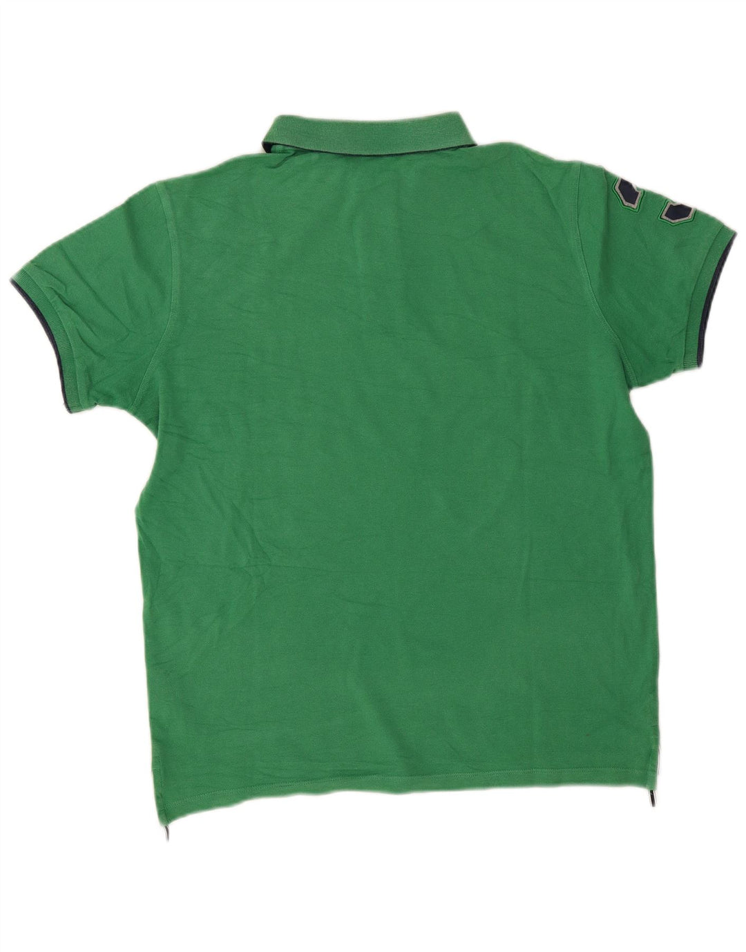 Asociación de Polo de EE. UU. Camisa Estampada De Algodón Verde Medio Hombre
