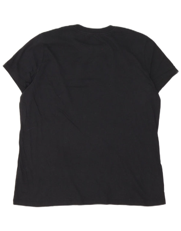 Nike Adelaide Strikers - Camiseta gráfica para hombre, talla XL, algodón negro