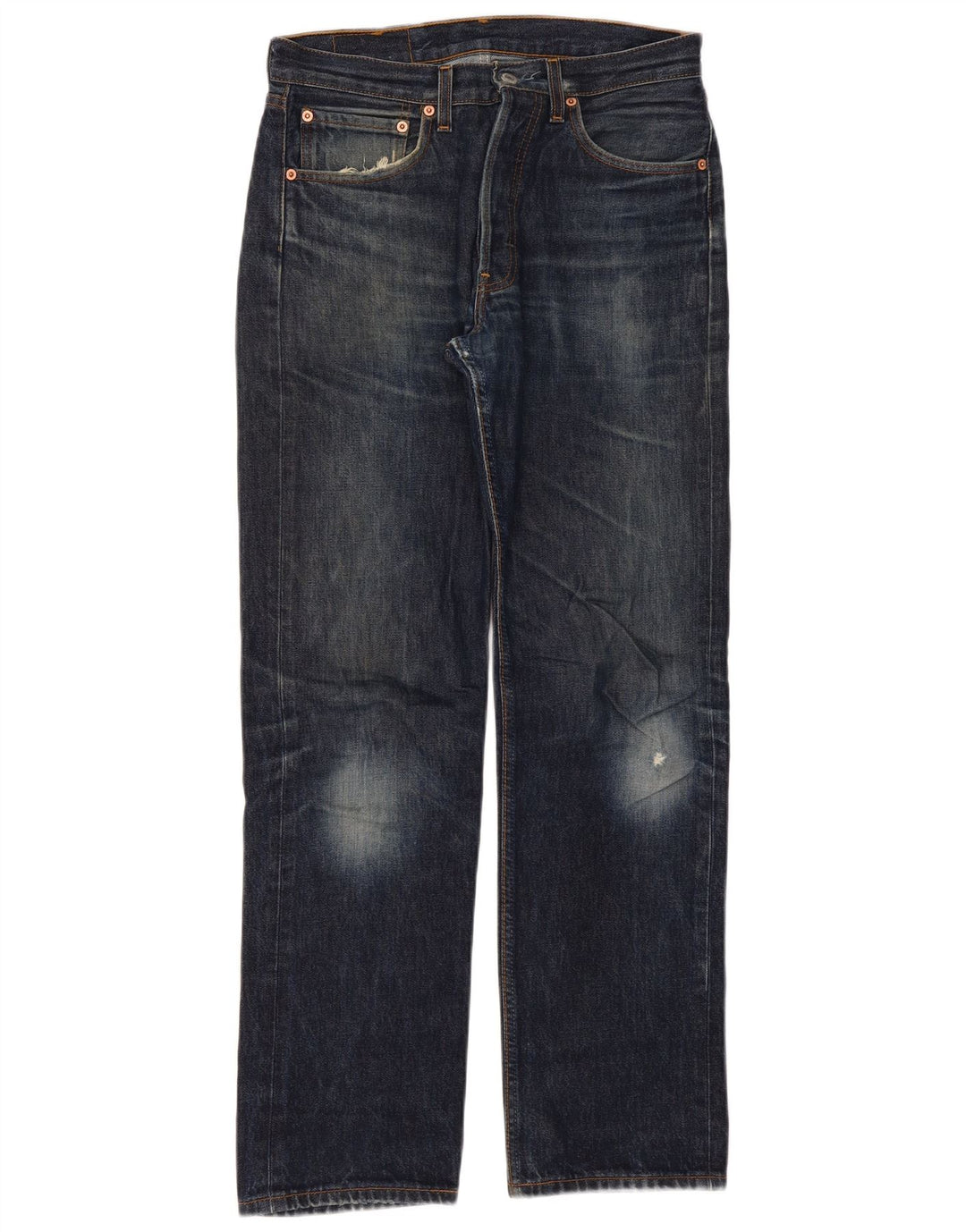 Vaqueros Levi's Mujer 501 Rectos W31 L32 Azul Marino