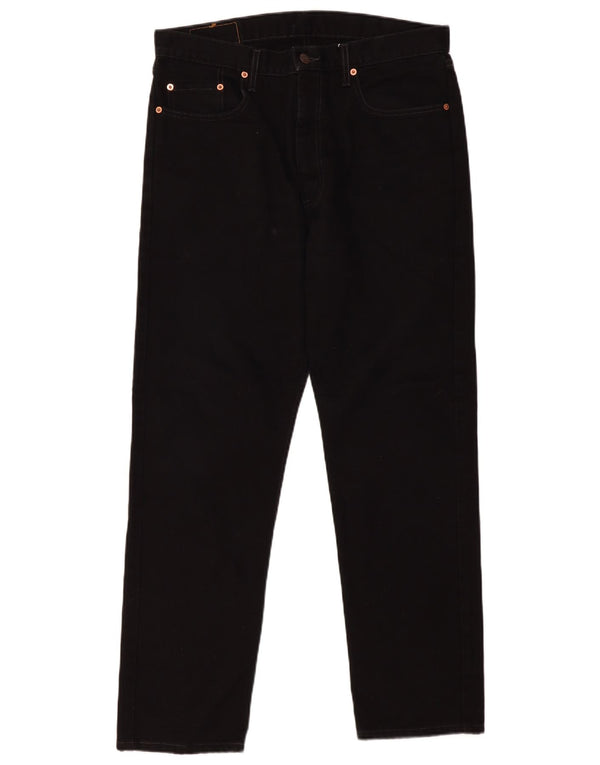 Levi's Jeans rectos 615 para hombre W36 L30 Algodón negro