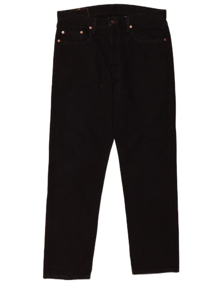 Levi's Jeans rectos 615 para hombre W36 L30 Algodón negro