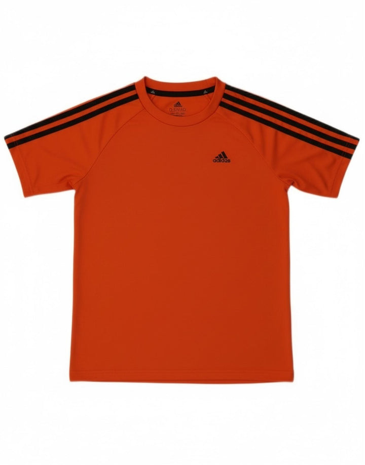 Adidas Boys Aeroready Camiseta Top 11-12 Años Naranja Poliéster