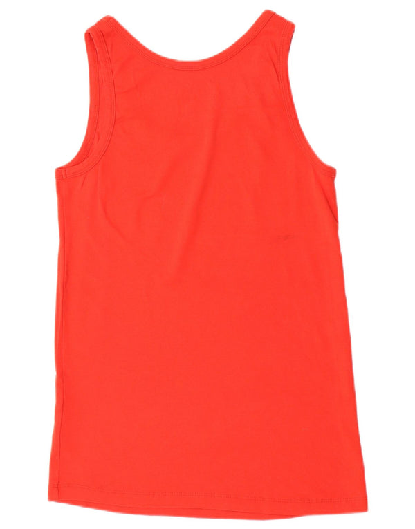 Jack & Jones Mens Chaleco Top Grande Rojo Algodón