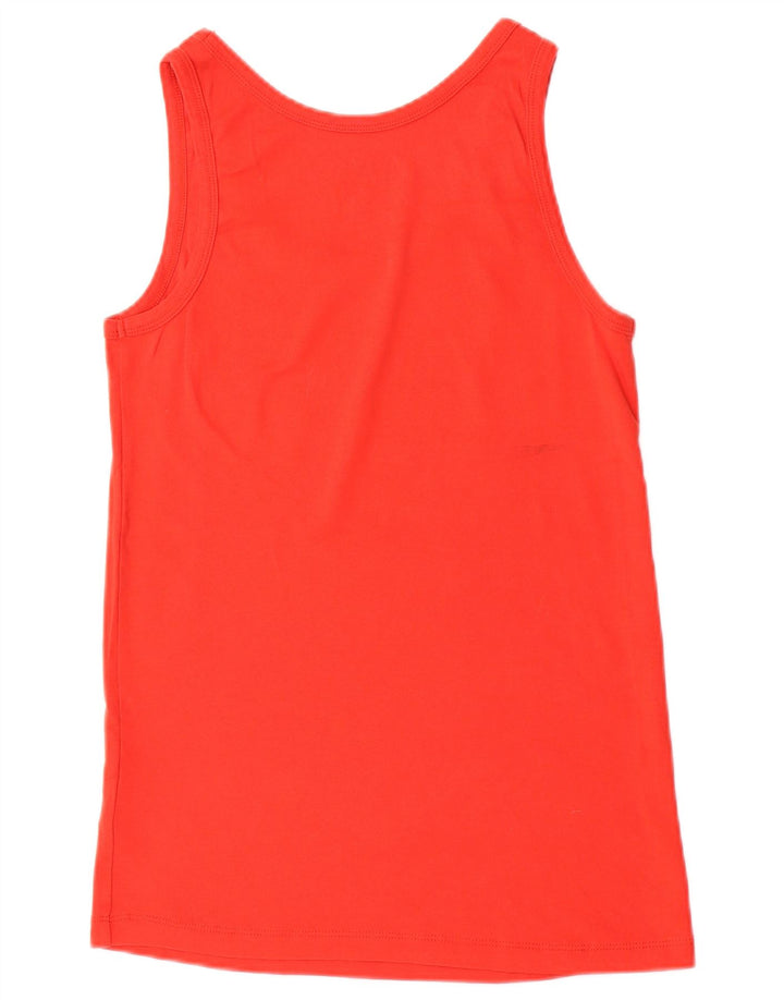 Jack & Jones Mens Chaleco Top Grande Rojo Algodón