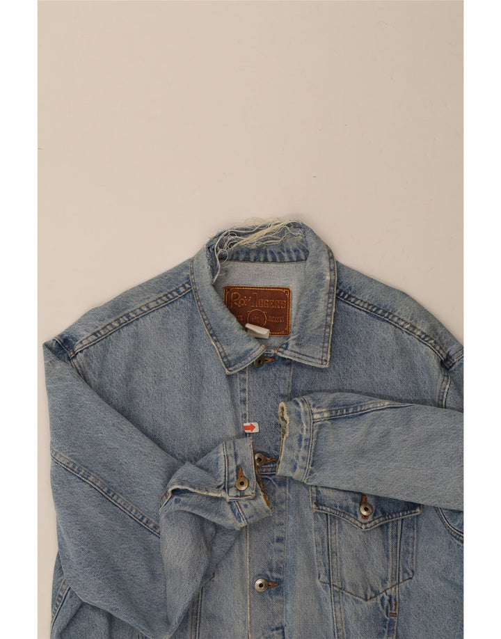 ROY ROGERS Chaqueta vaquera para hombre UK 38 Azul medio