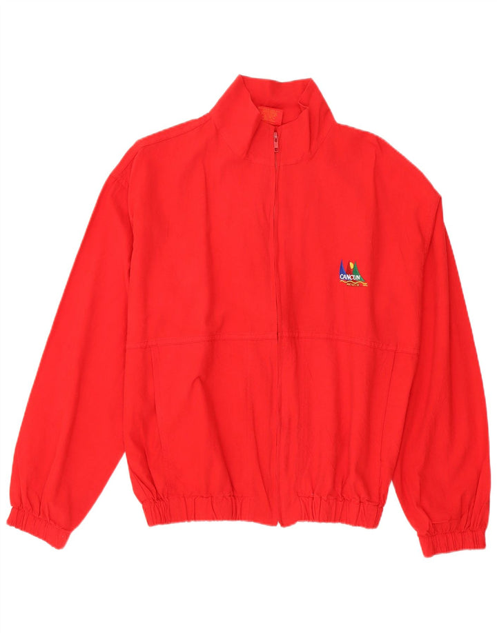 Chaqueta bomber para hombre Cancún UK 40 Grande Algodón rojo