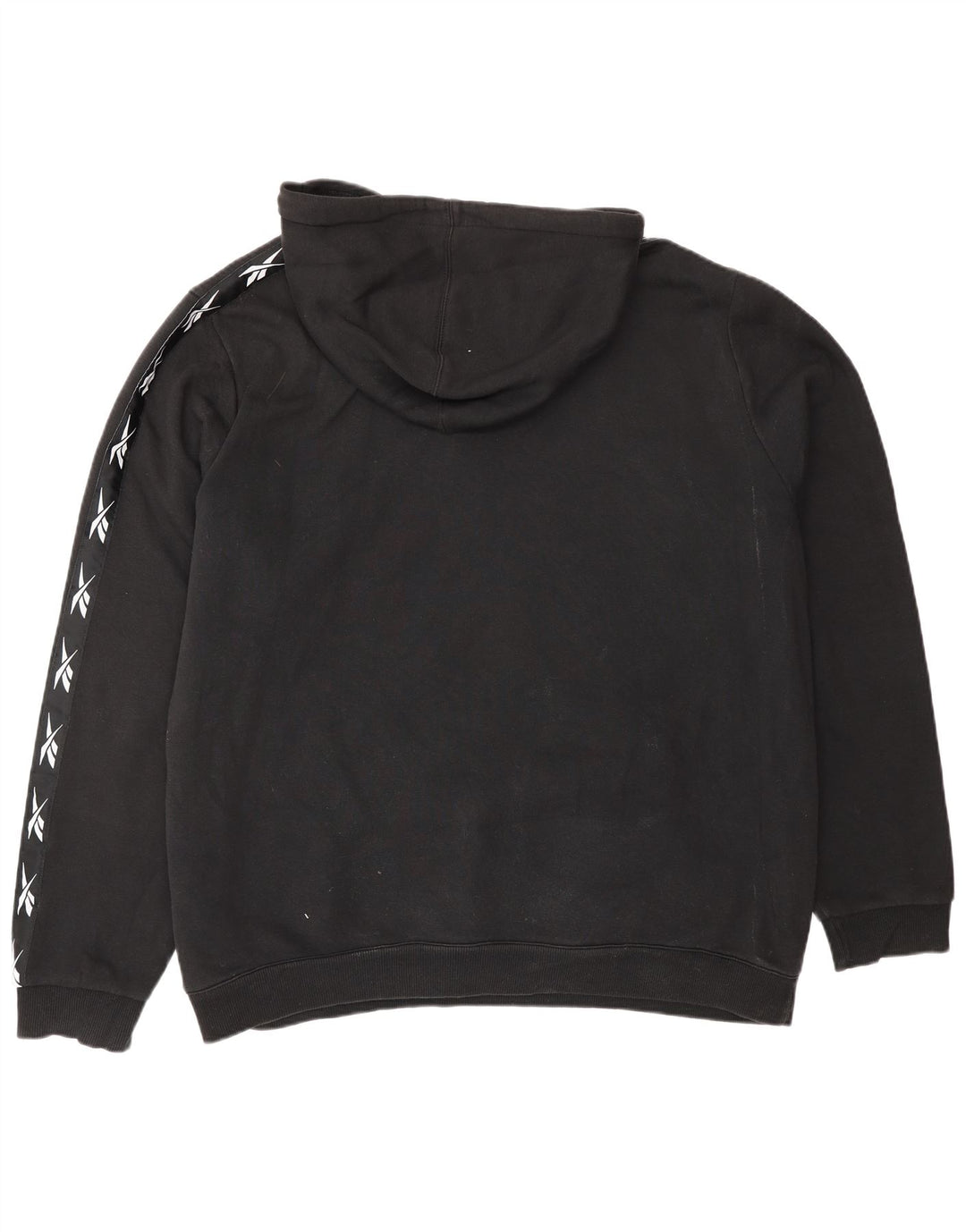 REEBOK Jersey con capucha gráfico para hombre XL Algodón negro