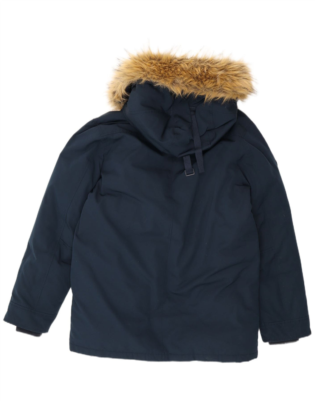 Superdry Chaqueta acolchada con capucha para hombre UK 42 XL Poliéster azul marino
