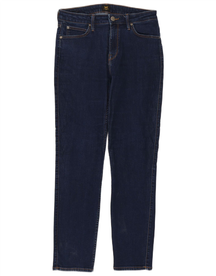 Vaqueros Lee Elly Slim para Mujer W30 L29 Algodón Azul Marino