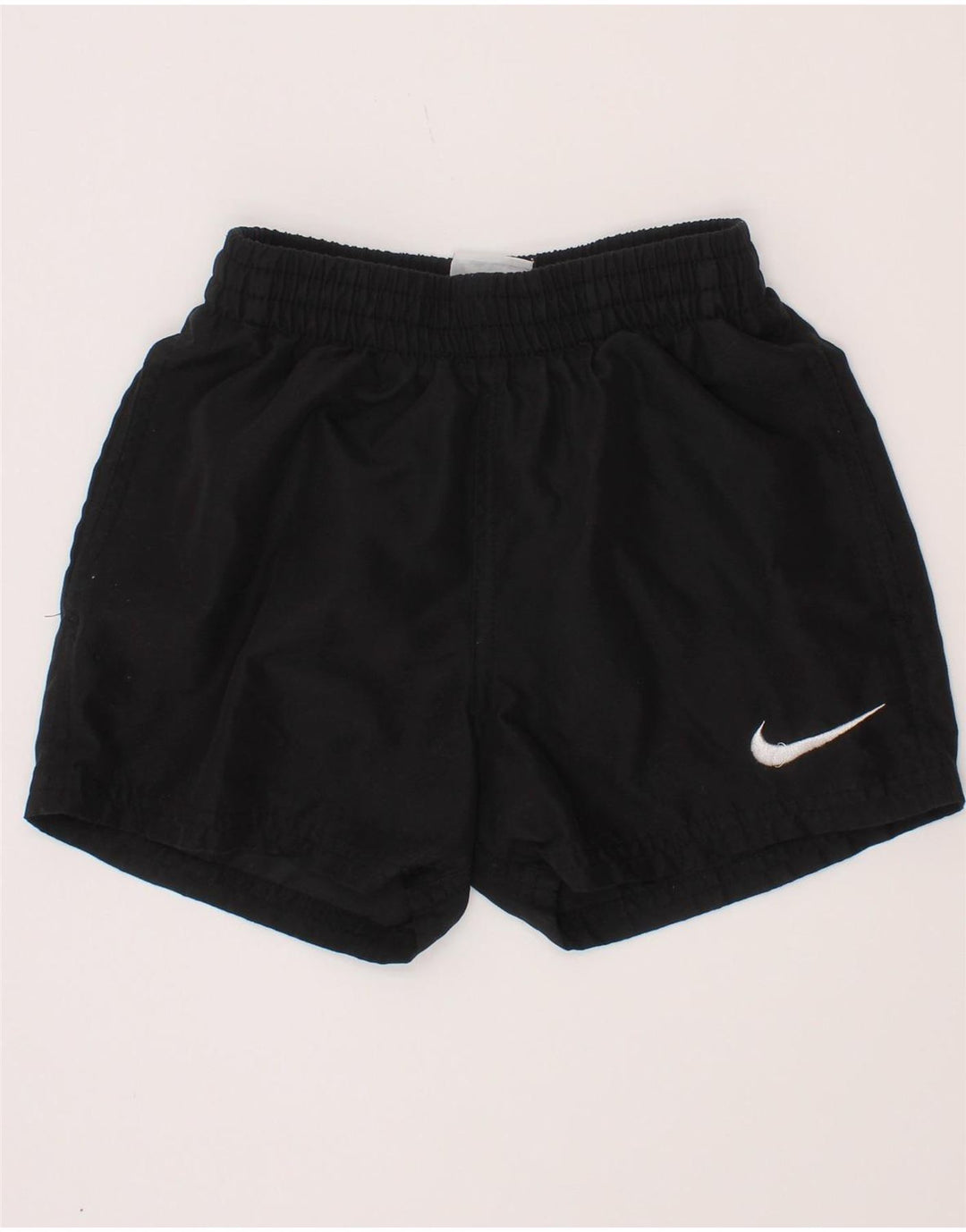 Nike Pantalones cortos deportivos para niños 6-7 años XS Negro Poliéster