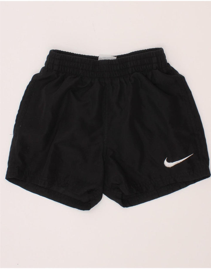 Nike Pantalones cortos deportivos para niños 6-7 años XS Negro Poliéster