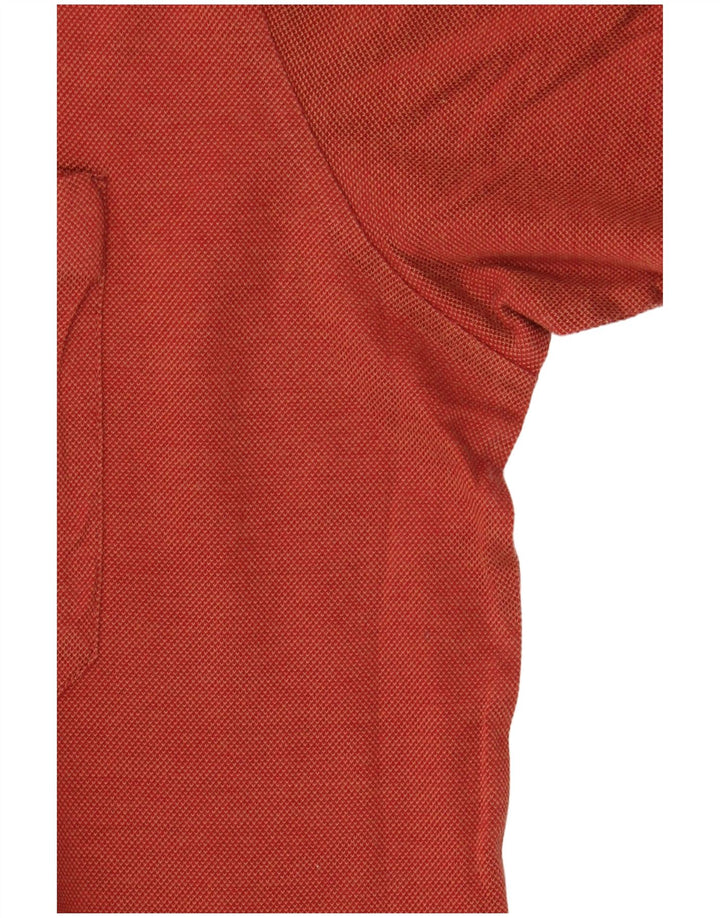 Pierre Cardin Polo para hombre IT 52 Grande Naranja Algodón