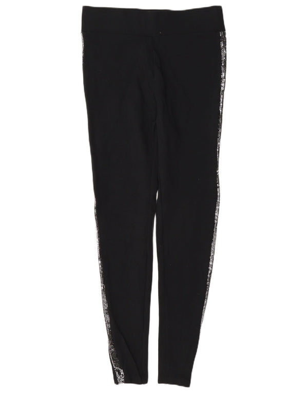 Marks & Spencer Leggings para mujer UK 10 Small Viscosa negra