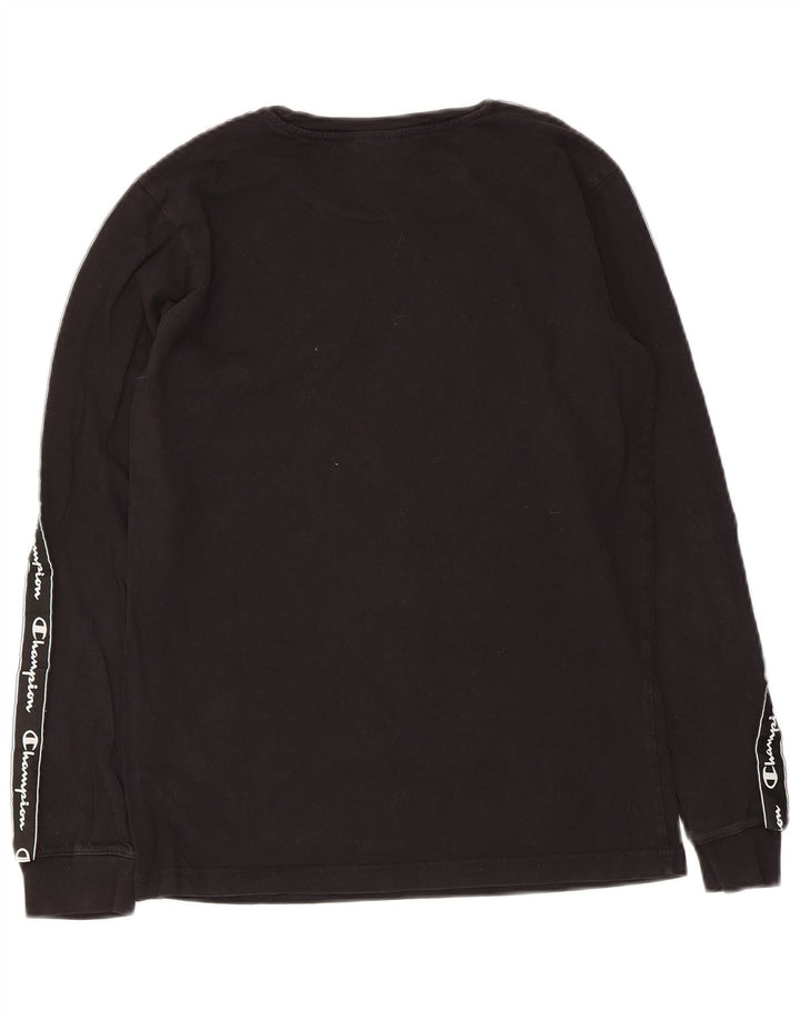 Champion Camiseta gráfica para niños de manga larga 13-14 años XL Negro
