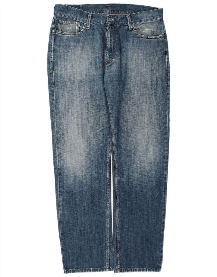 Vaqueros rectos para hombre Casucci W38 L32 Algodón azul