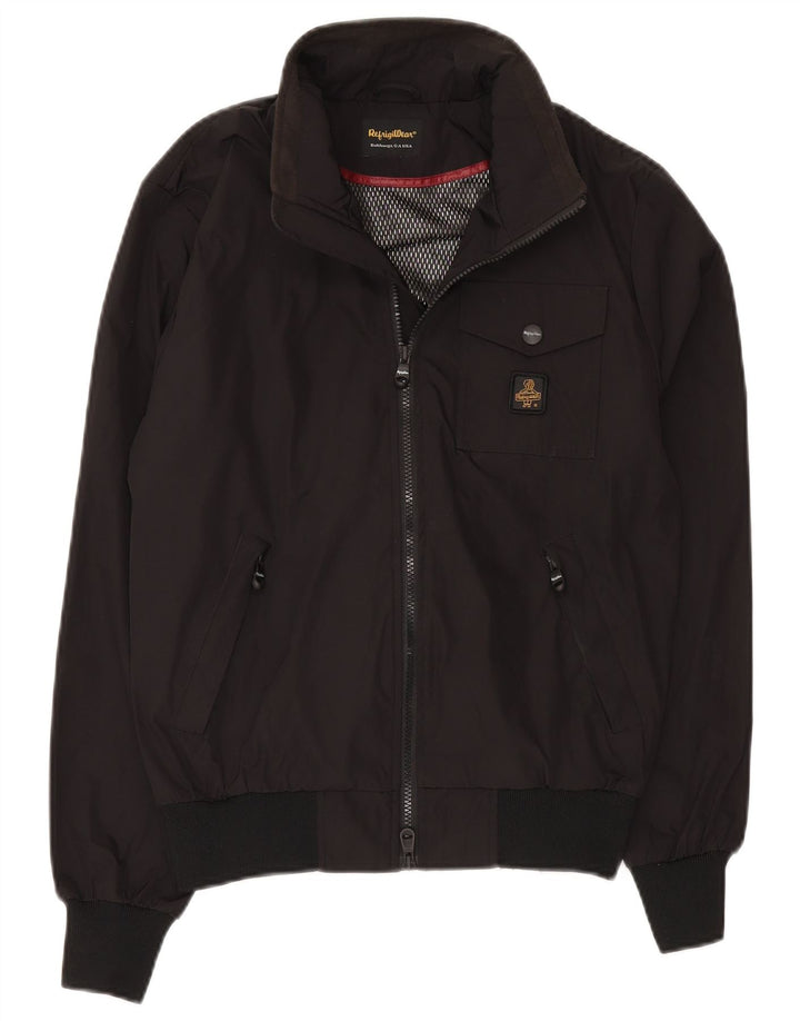 Refrigiwear Chaqueta Bomber para Hombre EU 46 Small Poliéster Negro
