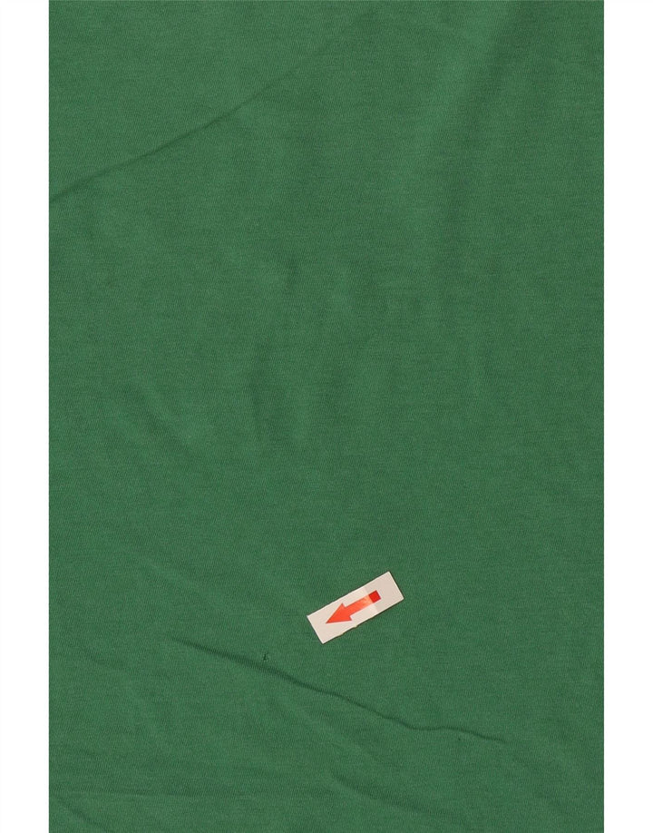 Napapijri Hombre Camiseta Gráfica Top XL Algodón Verde