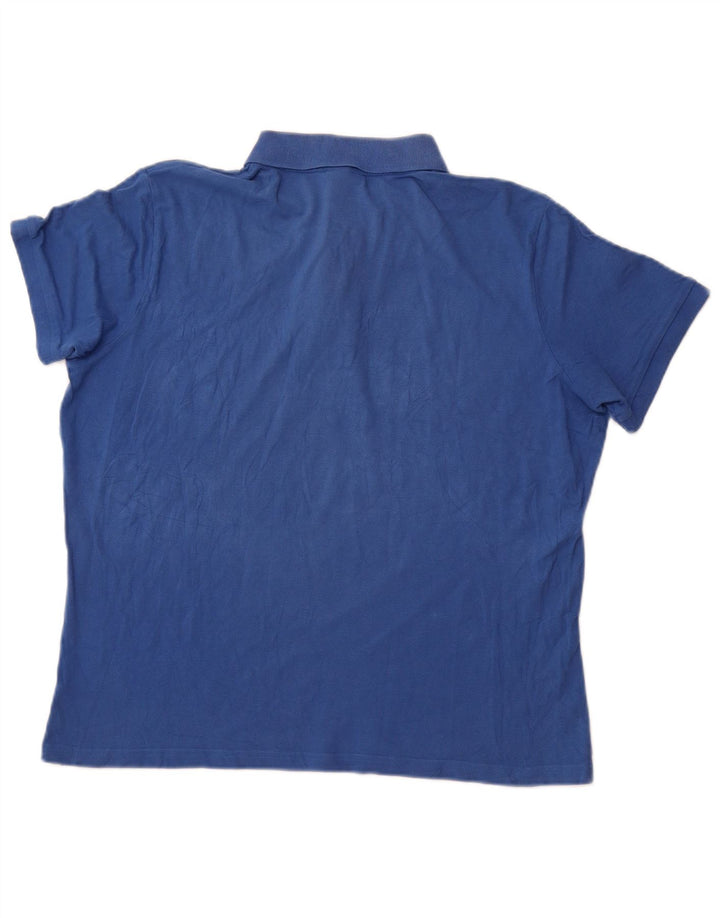 DIADORA Polo Hombre Azul Grande