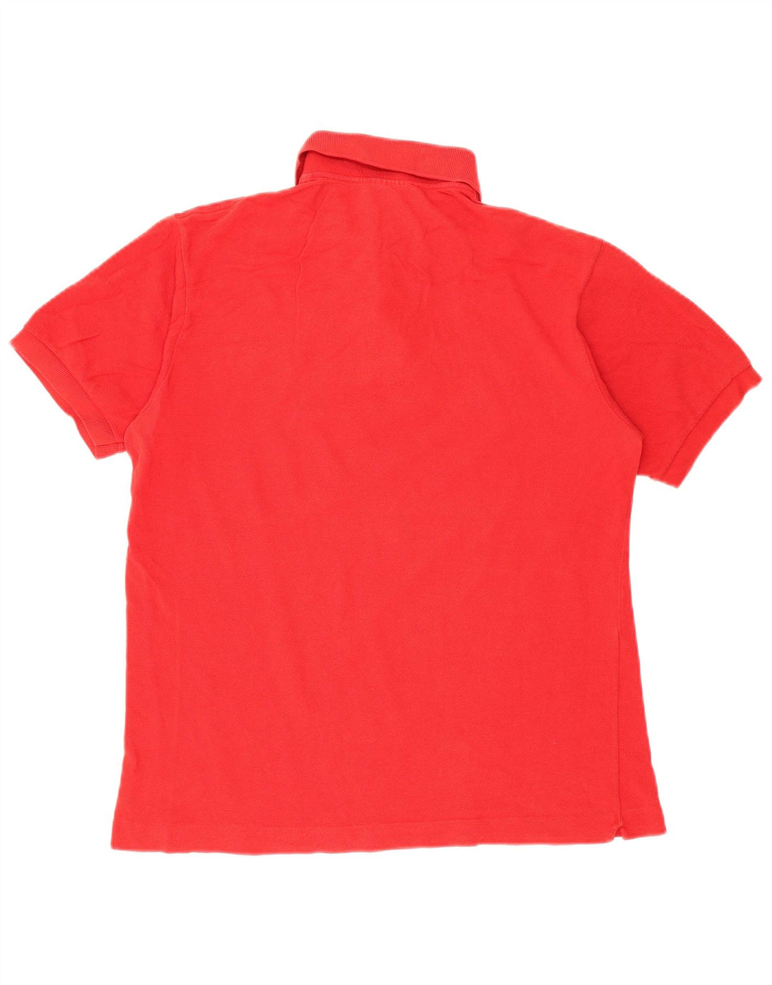Polo Lacoste para hombre talla 4 mediano algodón rojo