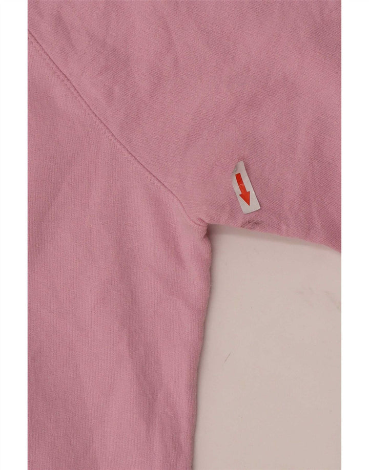 Champion Sudadera gráfica para mujer Jumper UK 10 Small Pink Poliéster
