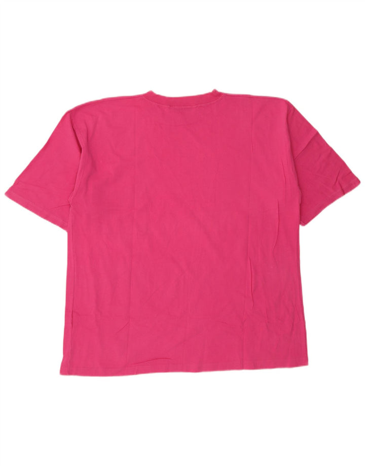 CONTE OF FLORENCE Camiseta Mujer Top IT 48 XL Algodón Rosa