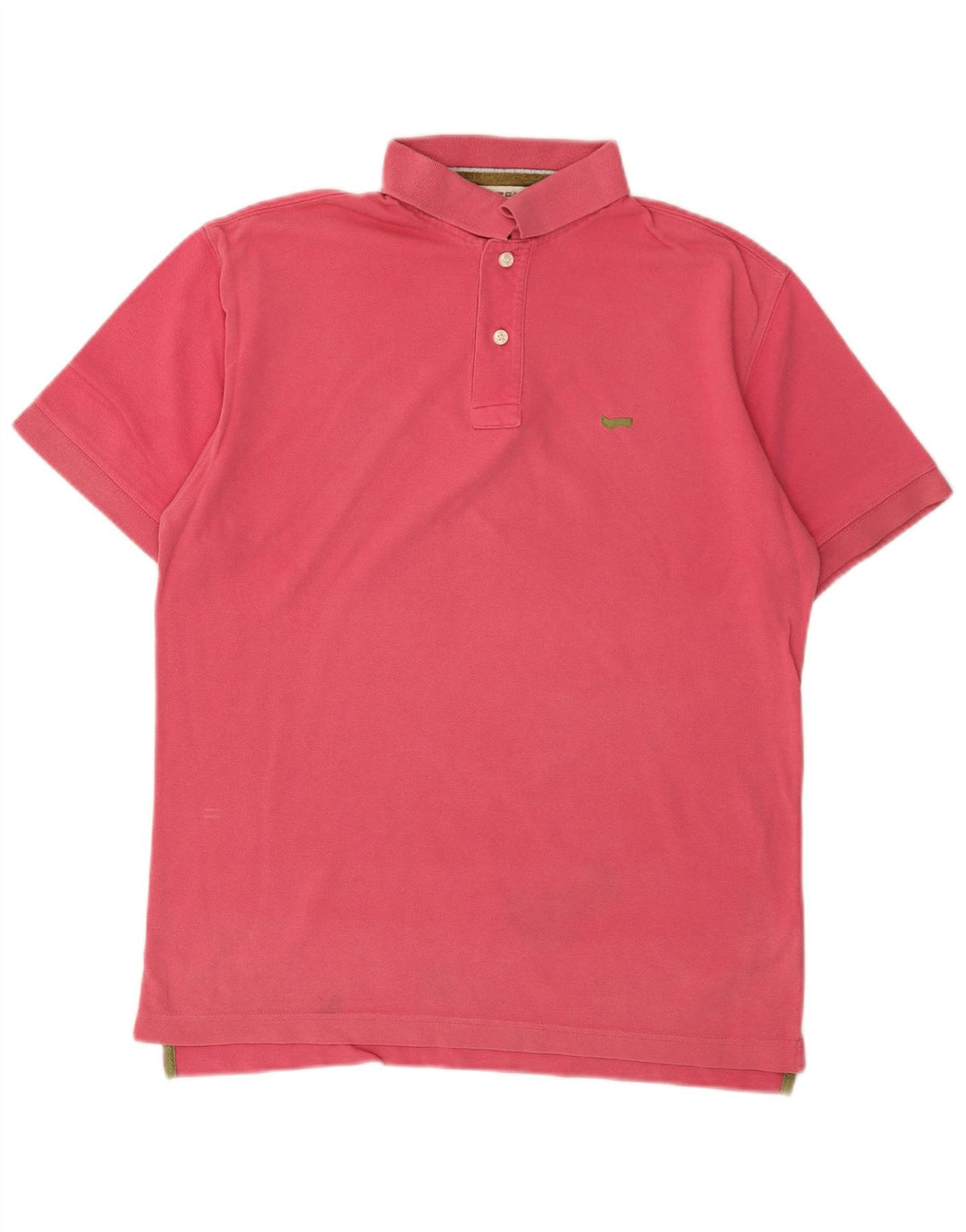 Polo Gas Hombre Algodón Rosa Medio