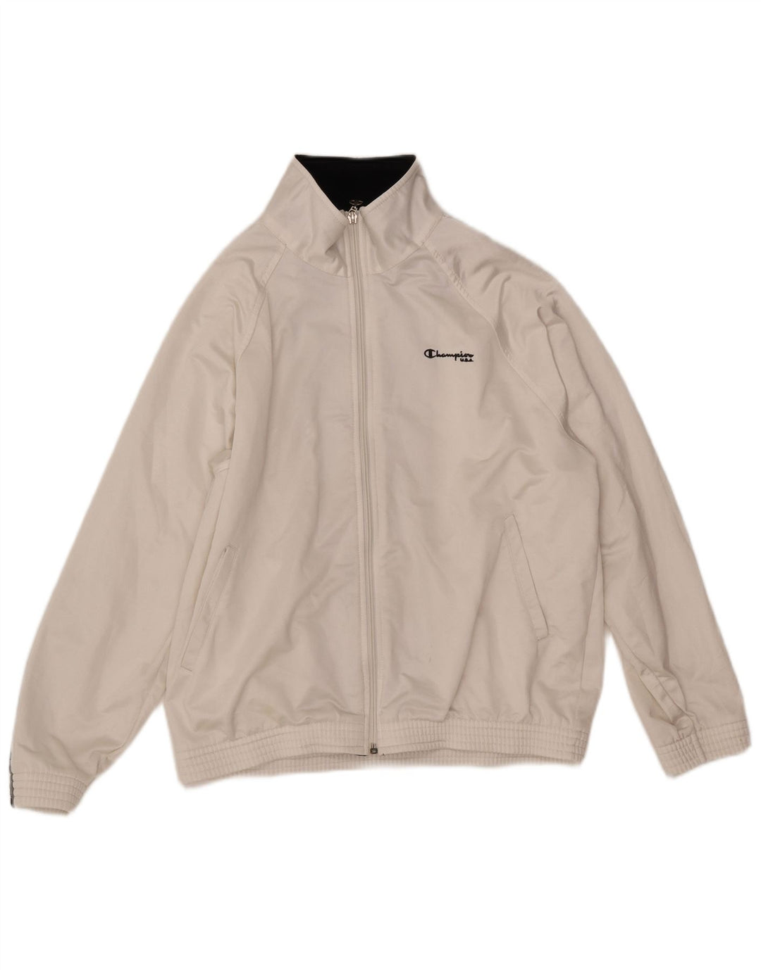 CHAMPION Chaqueta de chándal para mujer UK 40 Mediana Color blanco