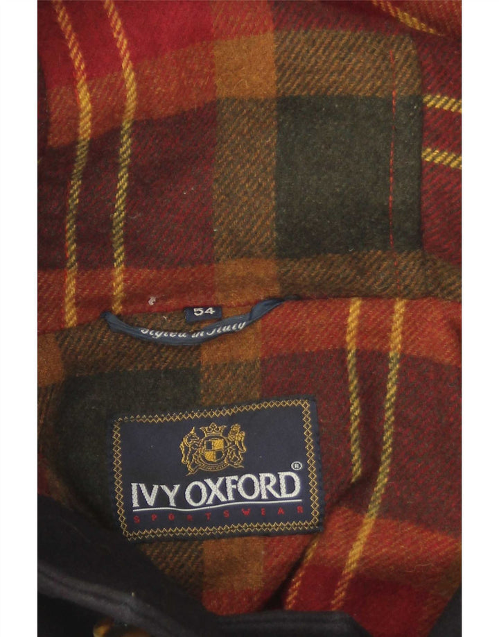 Ivy Oxford - Trenca con capucha para hombre IT 54 2XL Poliéster negro