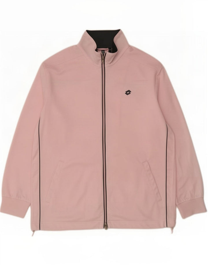 Lotto Chaqueta de Chándal para Mujer UK 20 2XL Poliéster Rosa