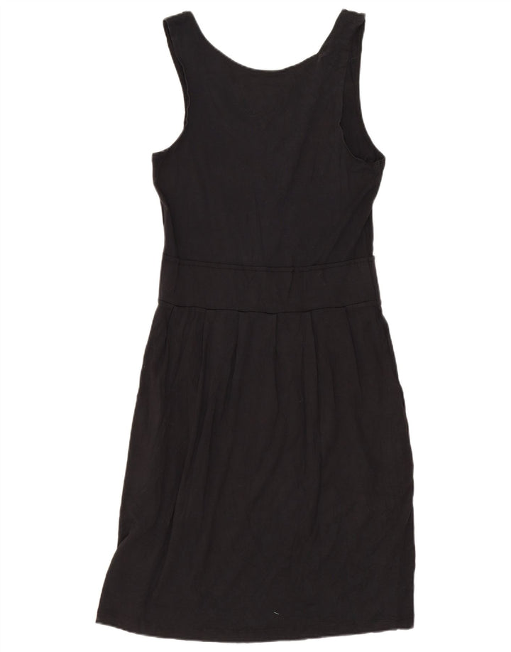 Tommy Hilfiger Vestido básico sin mangas para mujer UK 10 Small Viscosa negra