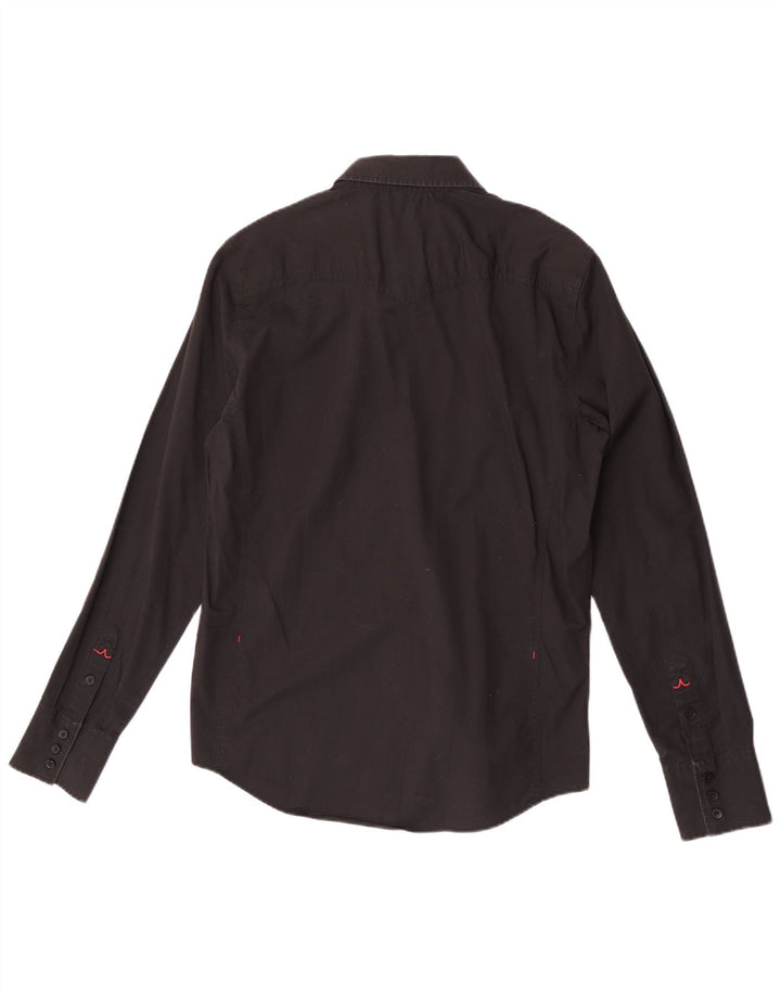 Levi's Camisa para hombre grande negra