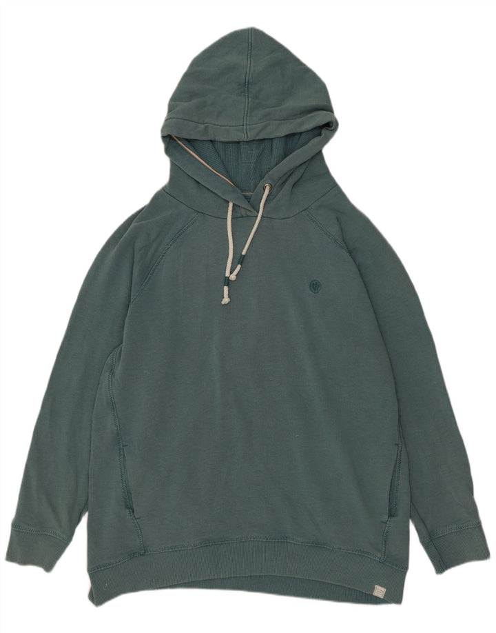 Sudadera con capucha para mujer Fat Face UK 44 Algodón verde medio