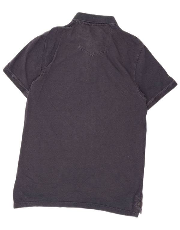 Polo de hombre Fat Face de viscosa azul marino medio