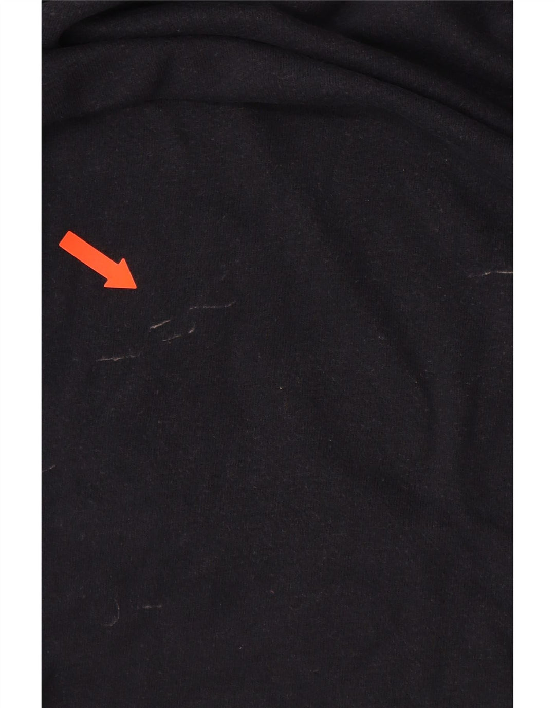 SUPERDRY Hombre Camiseta gráfica Top Medium Azul marino Algodón