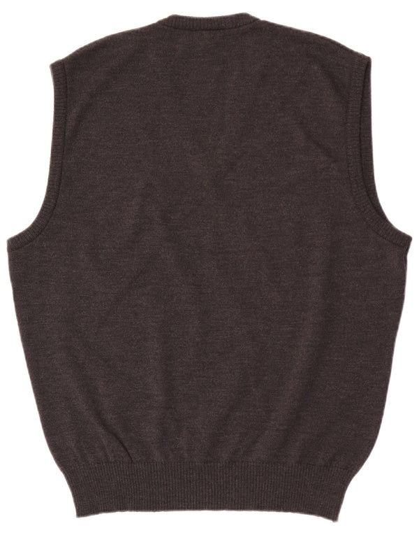 Marz - Camiseta sin mangas para hombre, talla 54, lana gris grande