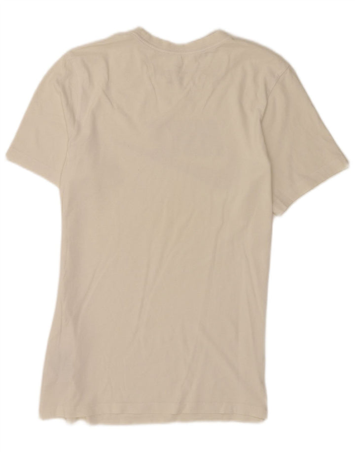 Nike - Camiseta gráfica para hombre, talla pequeña, algodón blanco