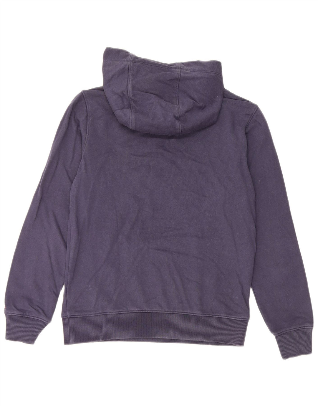 TOMMY HILFIGER Jersey con capucha gráfica para niños 11-12 años Azul marino