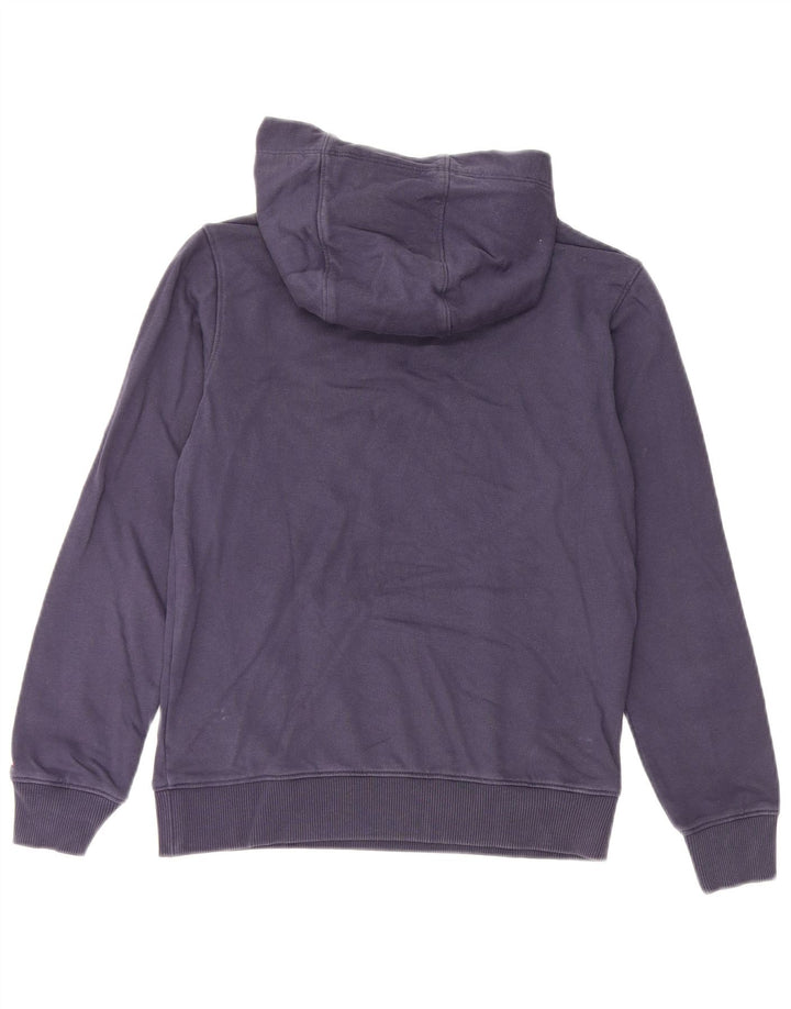 TOMMY HILFIGER Jersey con capucha gráfica para niños 11-12 años Azul marino