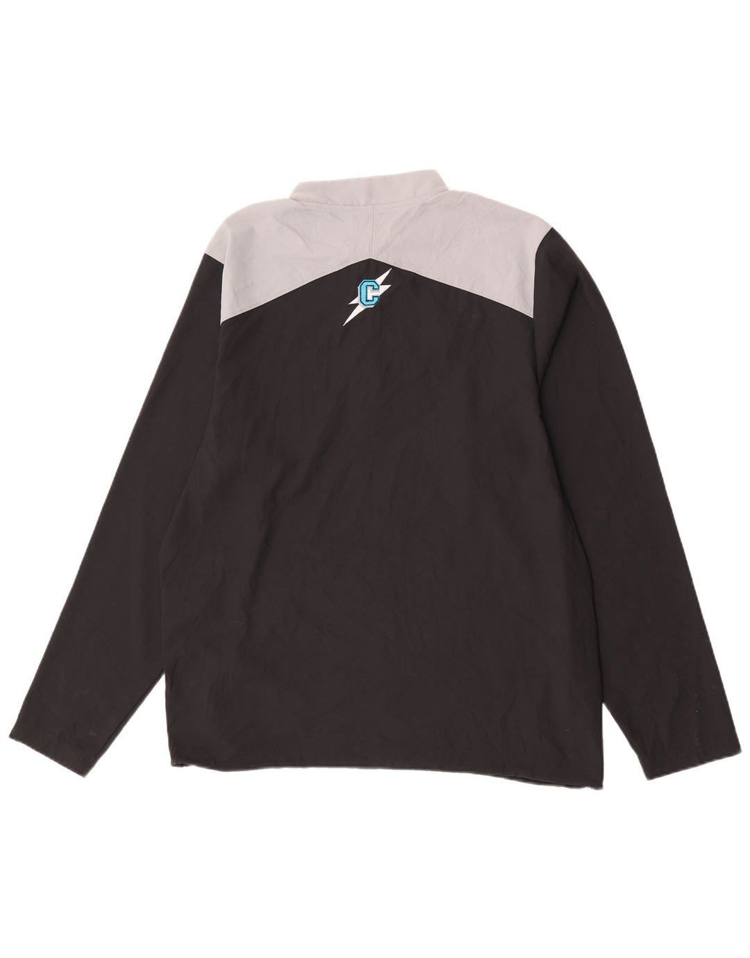 Under Armour Cold Gear Top de manga larga con bloques de color negro mediano para hombre