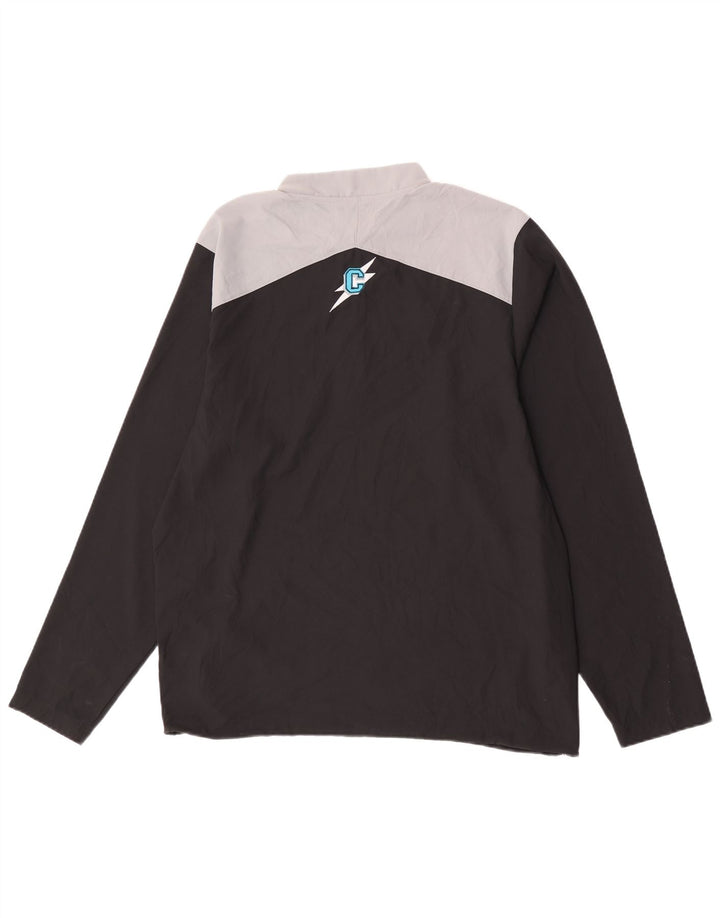 Under Armour Cold Gear Top de manga larga con bloques de color negro mediano para hombre