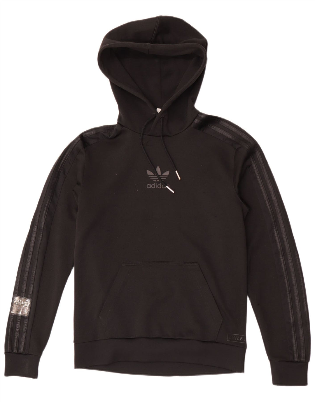 Adidas Hombre Graphic Sudadera con capucha Jumper XS Negro Poliéster