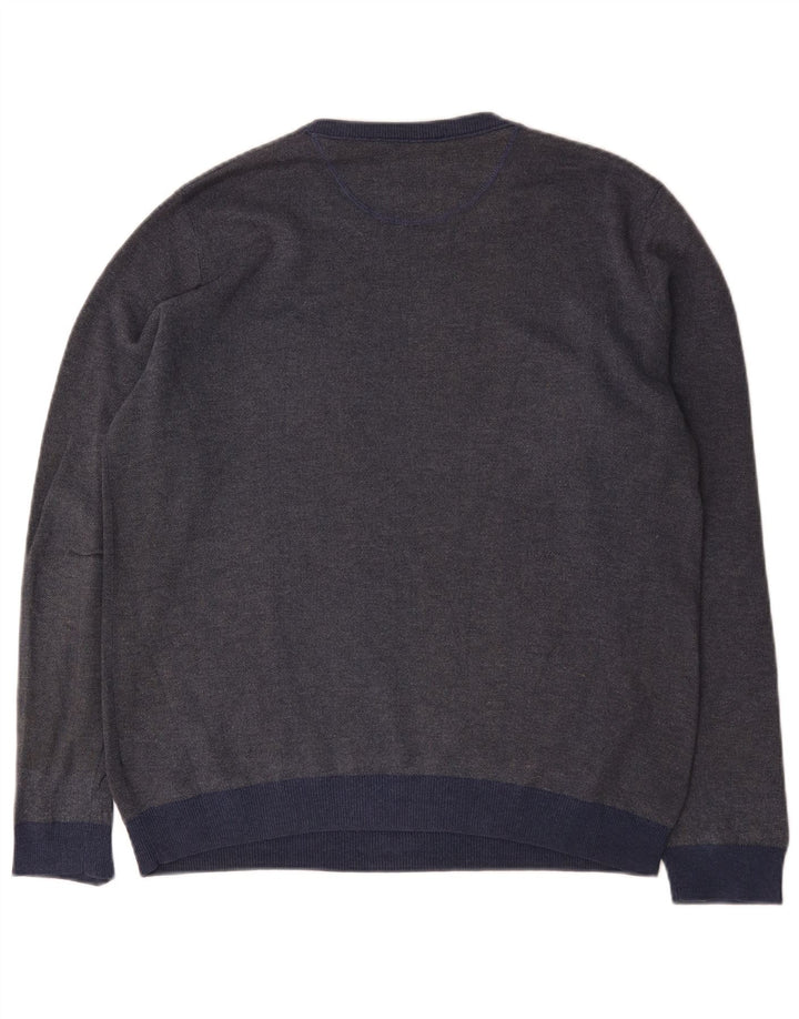 Sudadera de hombre White Stuff tipo jersey de algodón azul marino mediano
